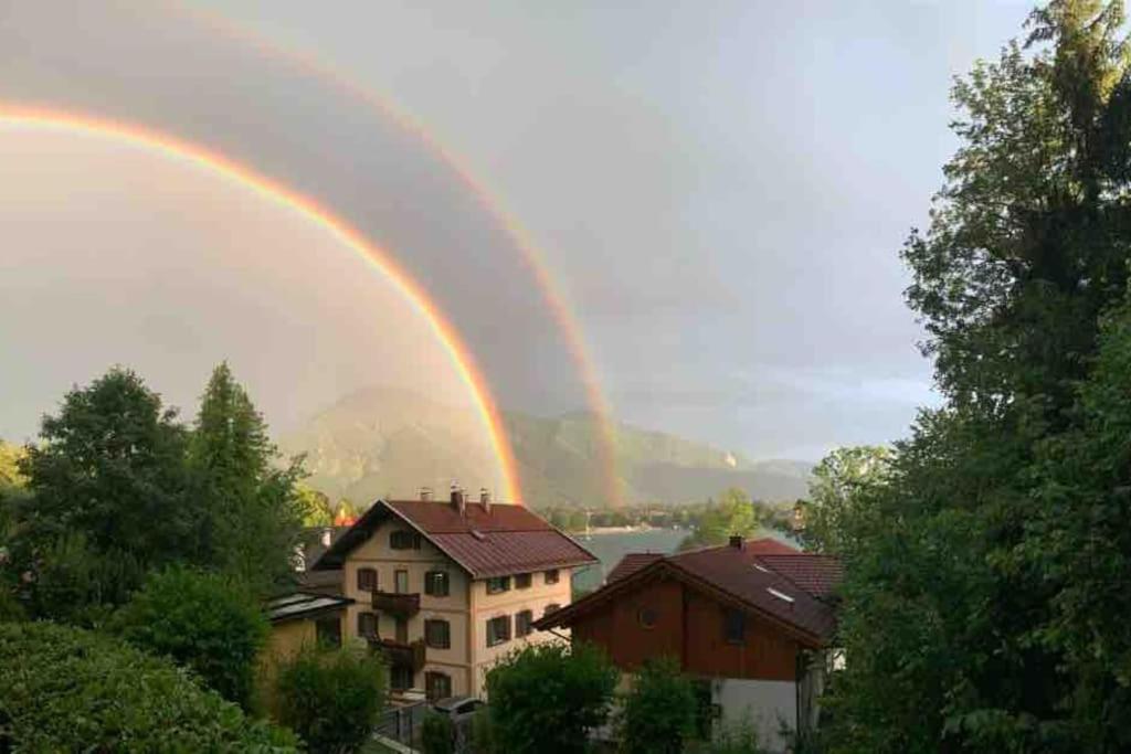 See- Und Bergblick In Bestlage Am Тегернзее Екстериор снимка